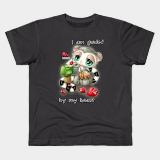 I am guided by my heart Kids T-Shirt